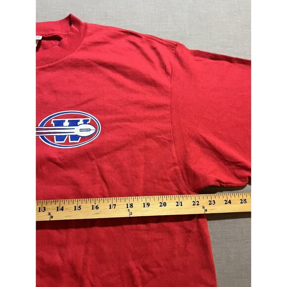 Vintage Washington State Cougars Football Discus Athletics Shirt Mens XL Red. - Picture 9 of 11